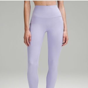 lilac align leggings